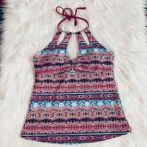 Island Soul- Girls Swim Top